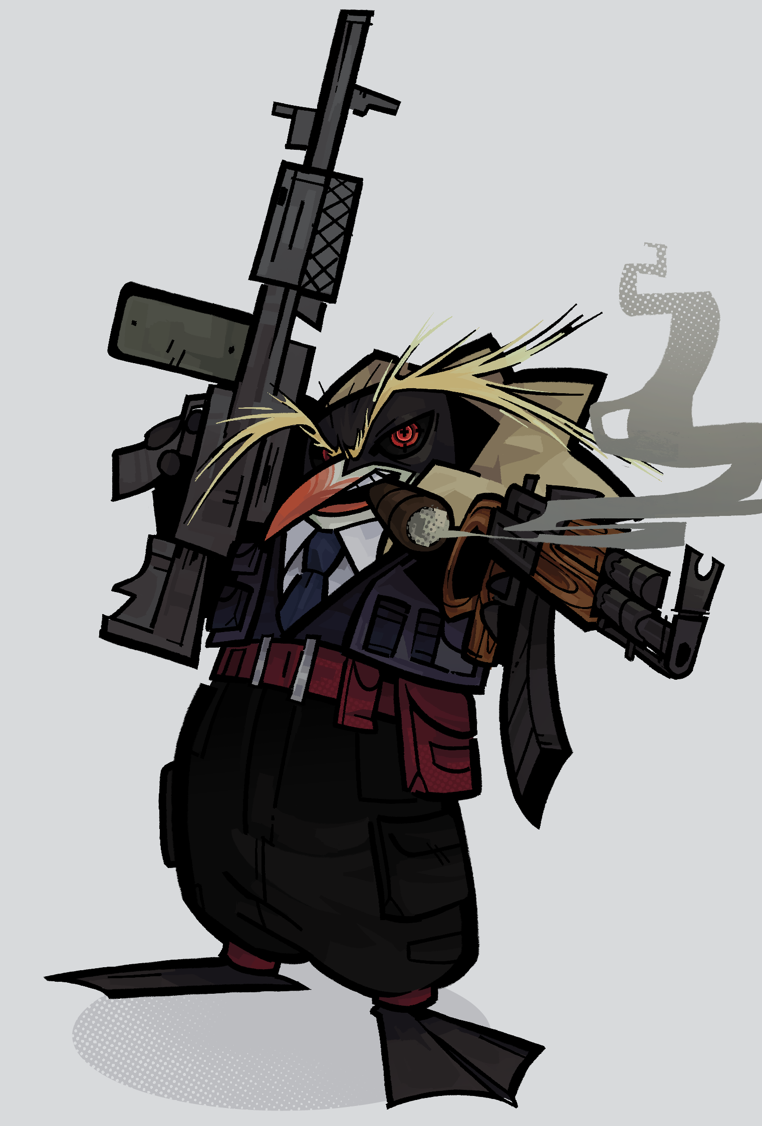 Frank Tux — Character art by @macintosh5311